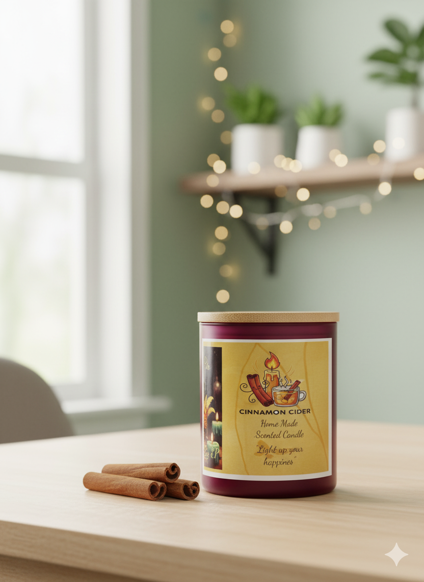 Candles Pio Pio- Cinnamon Cider Fragance