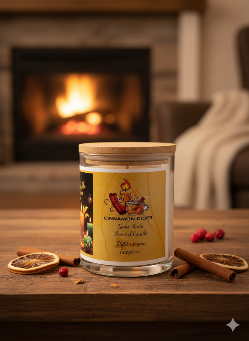 Candles Pio Pio- Cinnamon Cider Fragance