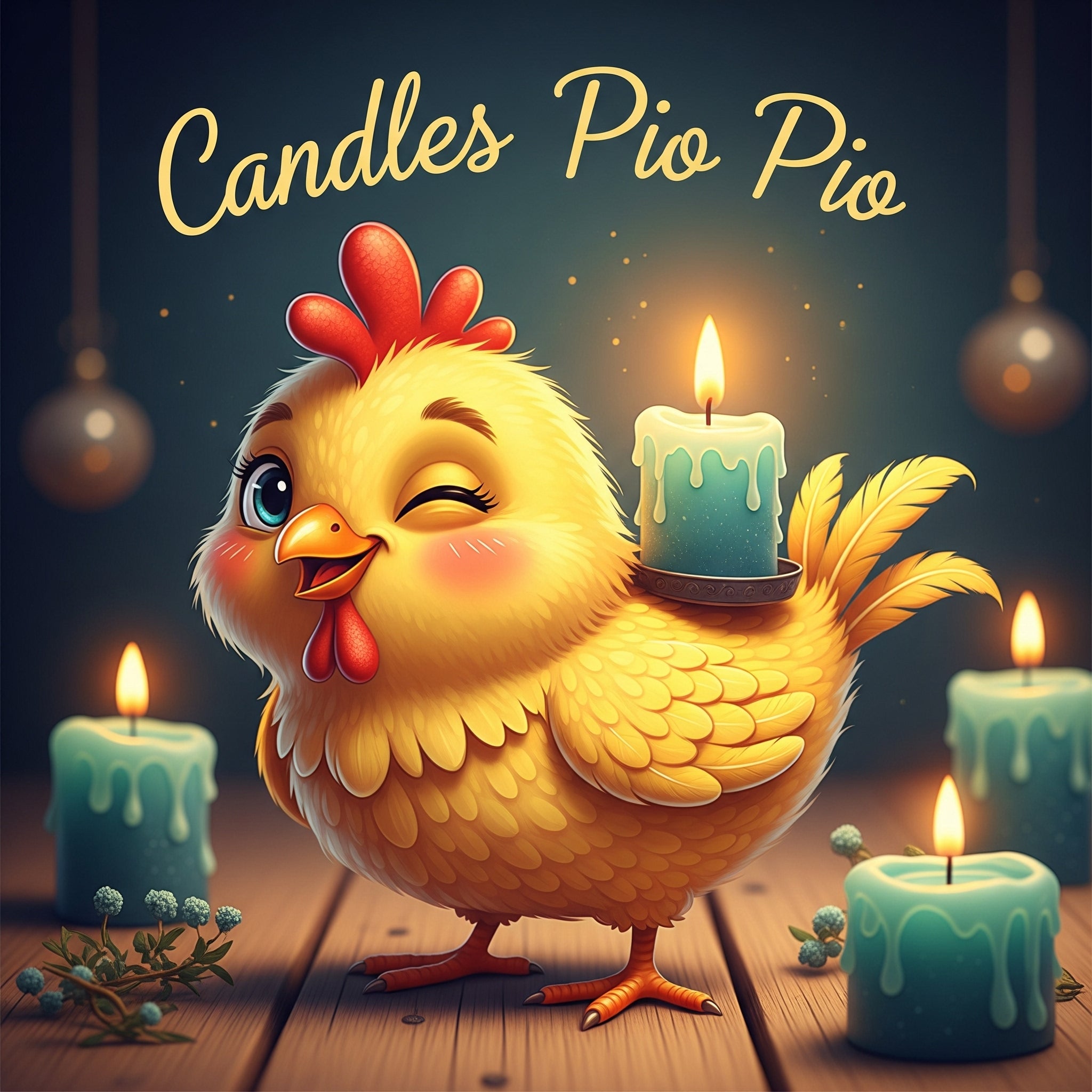 Candles Pio Pio- Jasmine Fragance