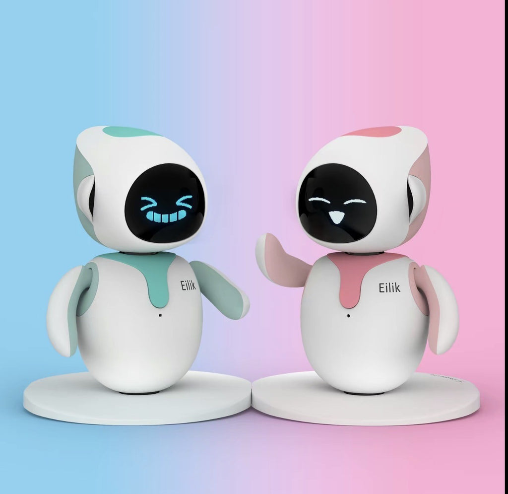 Energize Lab, Eilik – Touch Interactive Toys, Robot Pets with Abundant Emotions. Idle Animations&Mini-Games, Unique Gift for Girls & Boys. Support Update