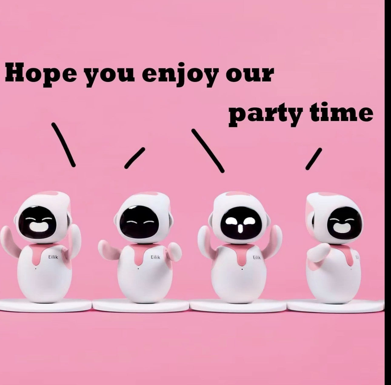 Energize Lab, Eilik – Touch Interactive Toys, Robot Pets with Abundant Emotions. Idle Animations&Mini-Games, Unique Gift for Girls & Boys. Support Update