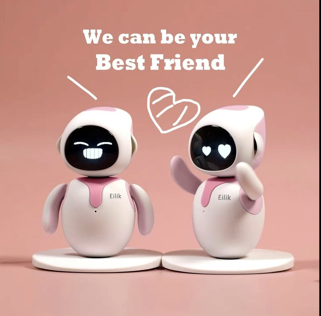 Energize Lab, Eilik – Touch Interactive Toys, Robot Pets with Abundant Emotions. Idle Animations&Mini-Games, Unique Gift for Girls & Boys. Support Update
